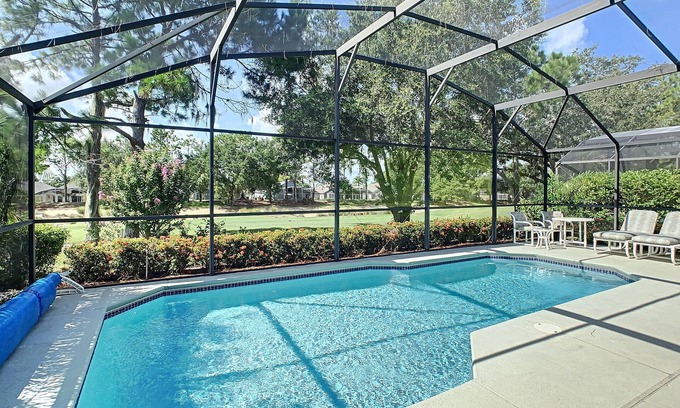 Haines City House | Executive Home, private pool within a gated community and on a Golfcourse