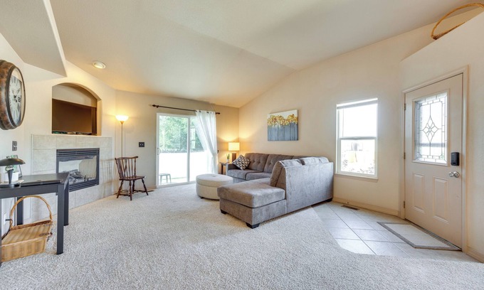Village Seven House | Game Room: Centrally Located Colorado Springs Gem