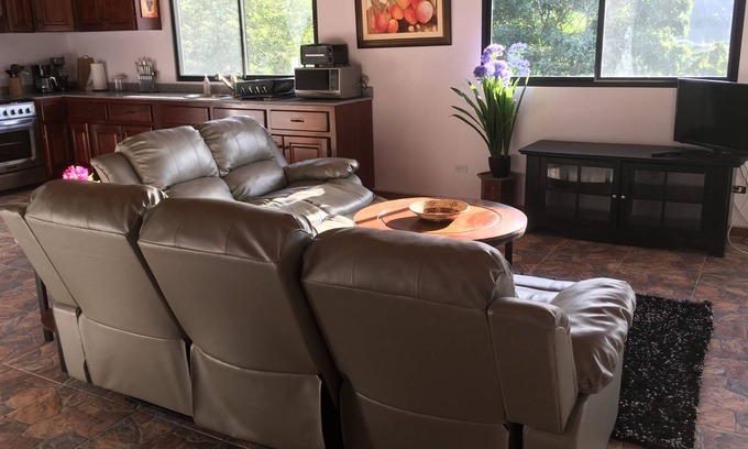 Boquete Condo | Gorgeous One Bedroom Condo Overlooking Bajo Boquete, Sleeps 3 w/Balcony Views!