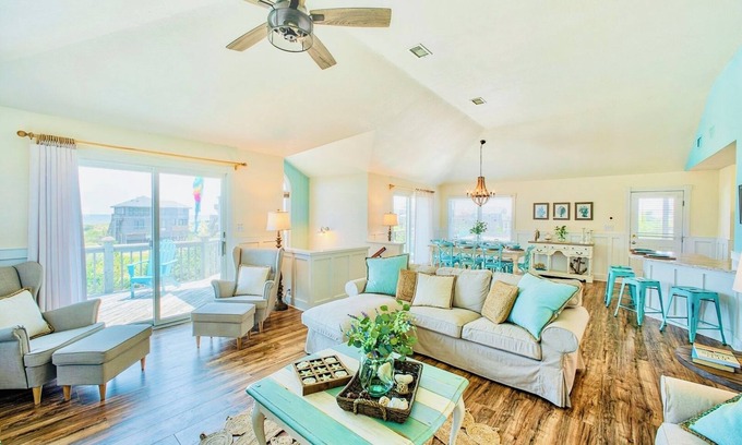 Avon House | Gorgeous Semi-Oceanfront - Amazing Ocean Views - Hot Tub~ Pirate Mini Golf- Avon