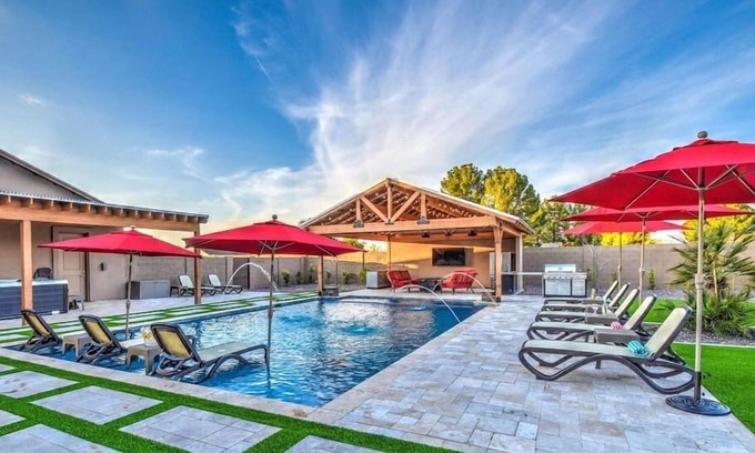 Ranchos Del Sol House | Grand Oasis, 1/2 Acre High-End Haven, Near Golf!