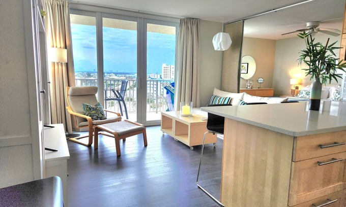 South Island Condo | Great 9th Floor Views and Just 103 Yards from the Beach!