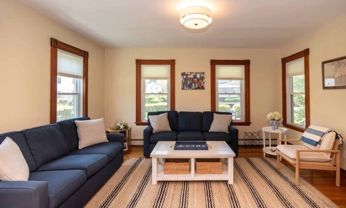 Oak Bluffs House | Great location, happy house 0.5 mile Nancy’s & Jetty Beach.