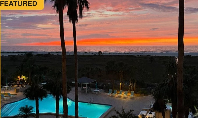 Sand Key Apartment | Healthcare Traveling Rental Paradise on the BEACH gated condo