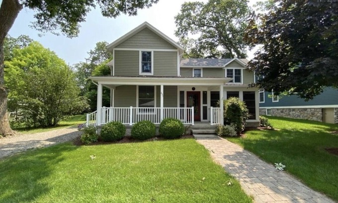 Lakeside Cottage | Historic updated cottage walking distance from the pool!