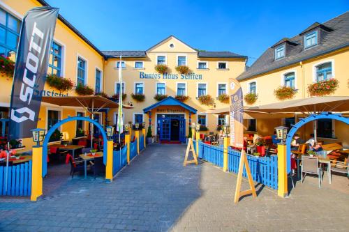 Seiffen Hotel | Hotel Erbgericht Buntes Haus