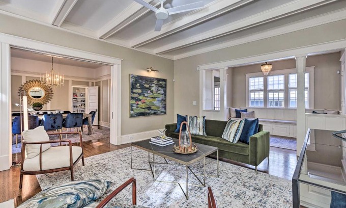 Crestline Heights House | Immaculate Birmingham House with Covered Porch!