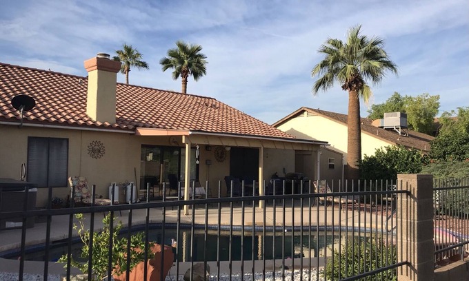 Glendale House | Immaculate home w/25' inground pool, hot tub, golf course, stadium, and hiking