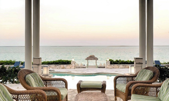 Andros Town Villa | KettleStone Luxury Villa - Private Oceanfront Luxury with Pool and Dock, 5 Baths