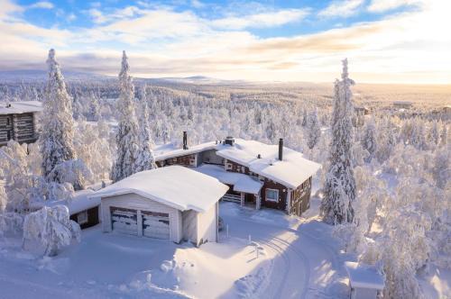 Saariselka House | Kiisa A&B two apartments with aurora room