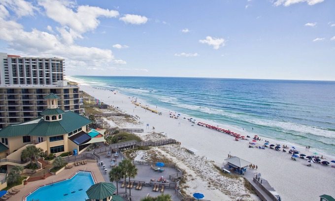 Sandestin Condo | King Master Ocean Front Deluxe Unit in Coastal Chic Style-