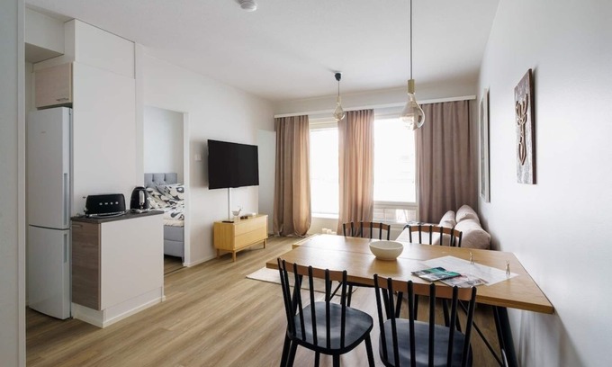 Rovaniemi Apartment | Koru, Finnish Design Suite, Sauna