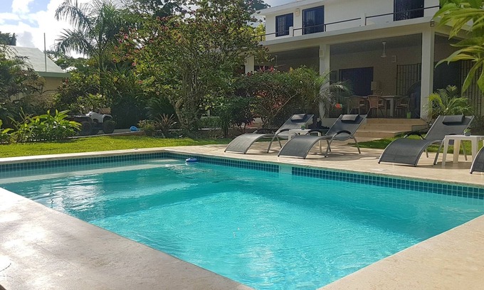 Las Galeras House | La Belle Créole, home for 5, peaceful, close to the beaches
