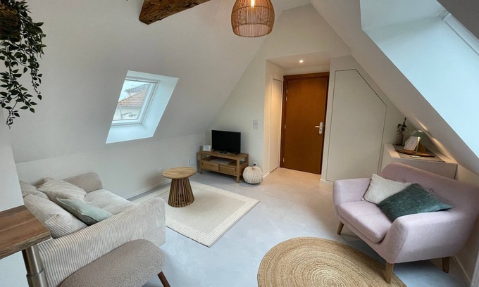 Mittelhausbergen Apartment | La Girouette : in the heart of a farmhouse