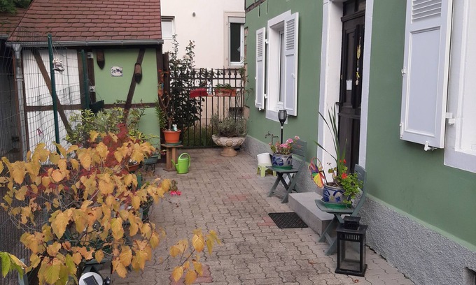 Cronenbourg Est Apartment | La maison verte, a charming and modern two-room apartment