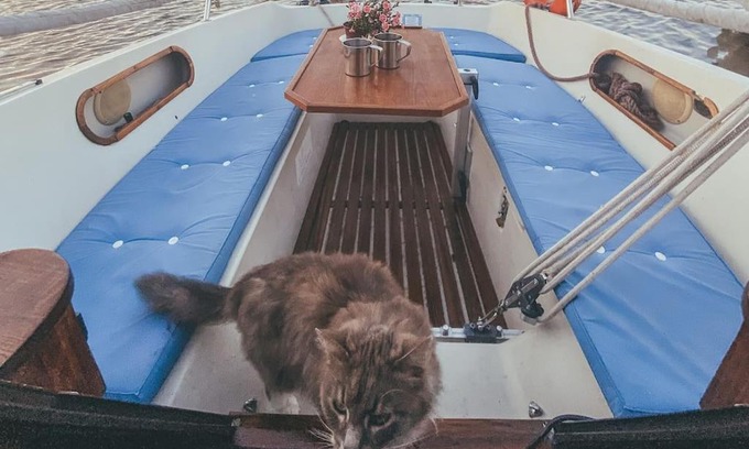 Nida Boat Rental | Lady Blue Yacht in Nida
