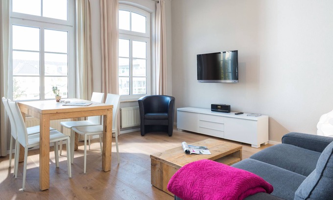 Norderney Apartment | LOFT 3 - Strandloft Norderney Apartment - 5 minutes walk to the west beach