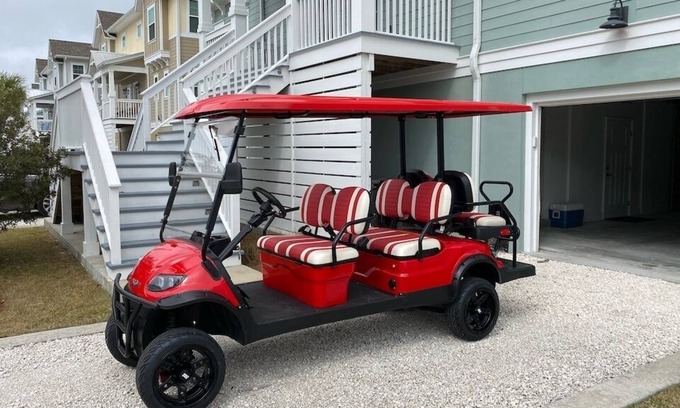 Ono Island House | Lost Key Beach Resort with Comp Golf and OPTIONAL Golf Cart/Sleeps 10