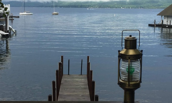 Diamond Point Cottage | Lovely Cottage with private access and boat slip on Lake George