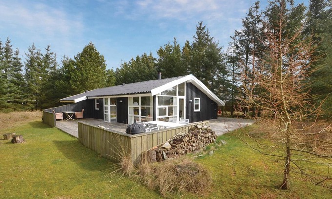 Torup Strand House | Lovely home in Fjerritslev with sauna