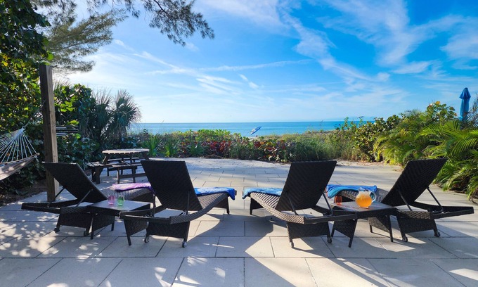 Indian Shores House | Luxurious Oceanfront Home w/MILES of sandy beach & private Inter-Coastal dock!