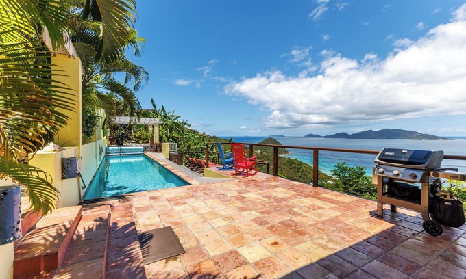 West End Villa | Luxury LongView Villa, Stunning views of Longbay Beach with magnificent sunsets.
