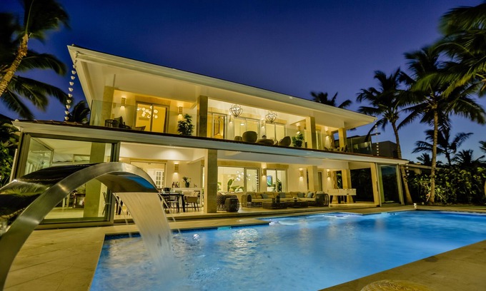 Punta Cana Villa | Luxury Sunshine II. villa with SEA & GOLF VIEW, pool heated, CHEF & staff incl.