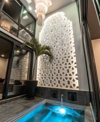 Ek Balam Village Villa | Luxury Villa, 4 Pools - Beach Club - Nocturna Sahara