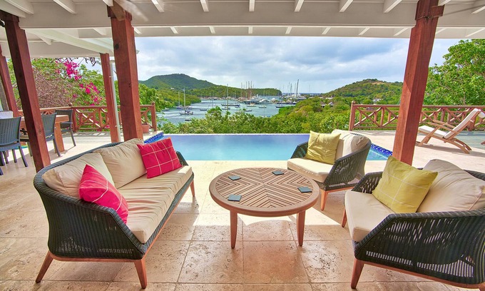 English Harbour Villa | Luxury villa in fantastic location with stunning view over English Harbour.