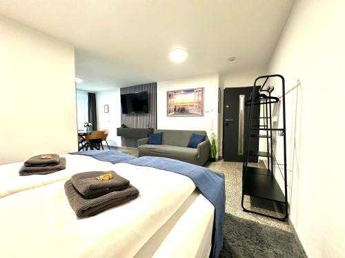 Ulm Apartment | Luxx Home Ulm-Jungingen, Modern, Küche, Parken