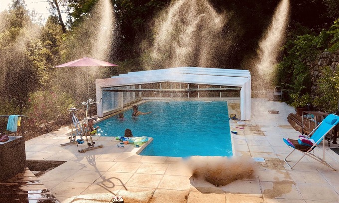Chambonas Other | Magnificent air-conditioned Cévenol farmhouse with swimming pool.
