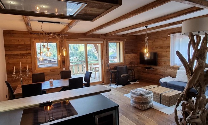 Les Gets Apartment | Magnificent apartment with view of the slopes