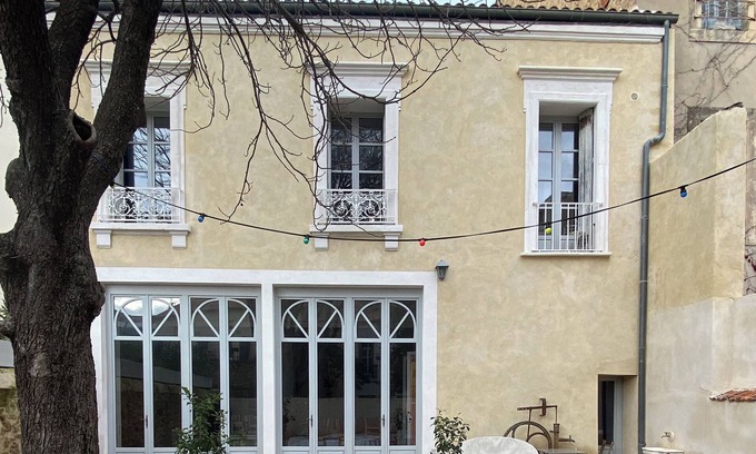 Gambetta House | Maison Centre Ville Avec Jardin et Climatisation