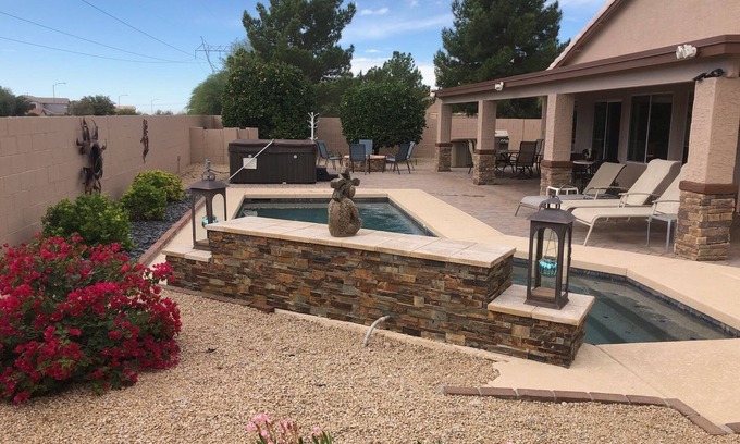 East Mesa House | Mesa Arizona 4-bedroom Home With Heated Pool And Spa