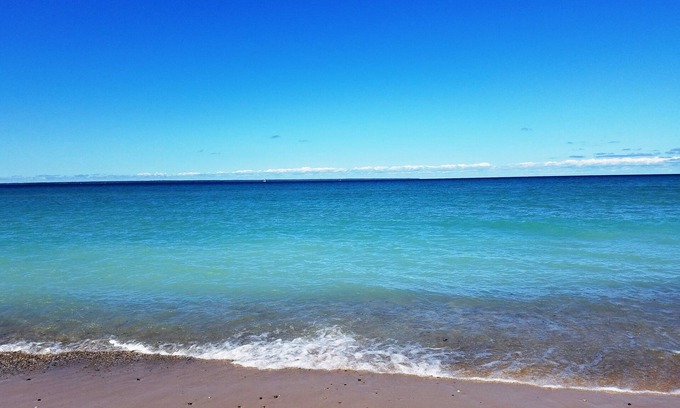 Cheboygan House | MINUTES FROM MACKINAW: LAKE HURON LAKEFRONT COTTAGE W/GORGEOUS, WALK-ABLE BEACH