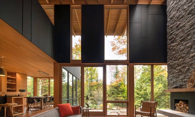 Irondale Cottage | Mod Haliburton Luxury: lakeside architectural gem, w/5 kms private hiking trails