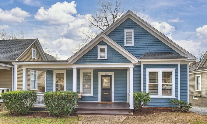 Dilworth House | Modern Blue Gem in Dilworth