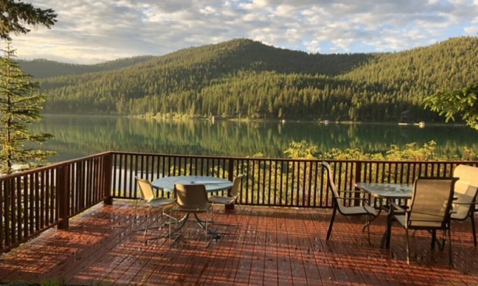 Kalispell Cabin | Mountain cabin just steps away from Ashley Lake