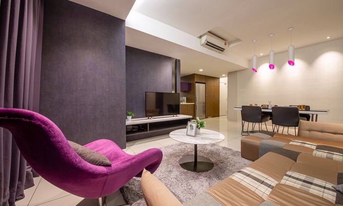Kampung Pantai Condo | Mulberry Verve Suites KL Mid Valley 4Pax 2 Bedroom