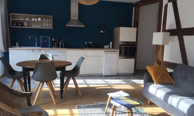 Petite-France Apartment | MY NEST IN STRASBOURG, perfect location, beautiful apartment for 4