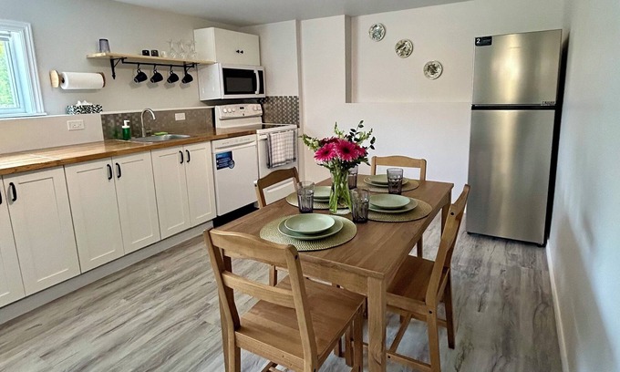 Bridgewater Apartment | Newly built apartment with private entrance has 2 bedrooms, 1 bathroom.
