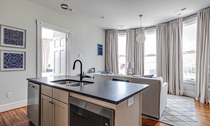 Church Hill Apartment | Newly Renovated, Spacious Suite with Every Luxury