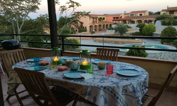Porto Pollo Apartment | Newly renovated three-room apartment in the heart of the Borgo di Porto Pollo! COD.IUN:R6518