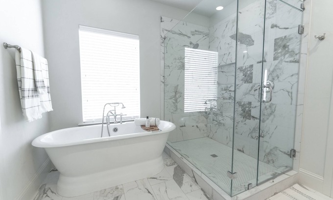 Oak Cliff House | Nicest Rental in Vibrant Bishop Arts! Beautifully decorated with luxury bedding.