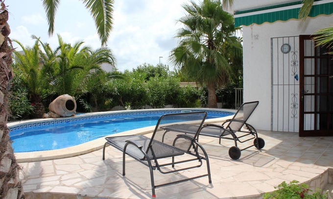 Riumar Ski Chalet | "Noella"@MARISOL: 200m to the beach, private pool, A/C, WiFi, dog beach