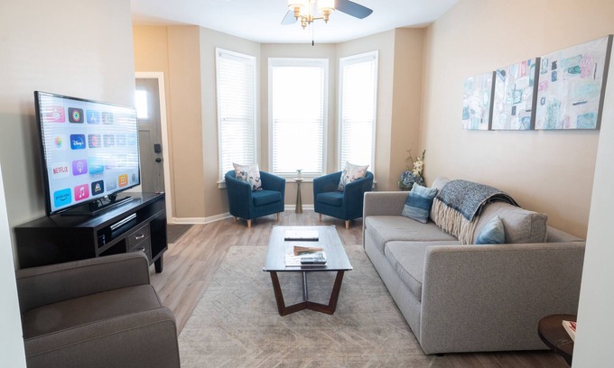 North Center Apartment | North Center - Modern, Safe, Family-Friendly, Solar-Powered Apartment