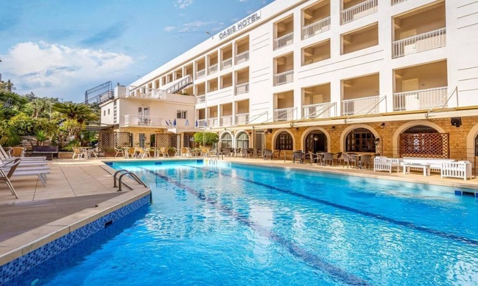 Petaleia House | Oasis Hotel Twin Main Building Sea View BB