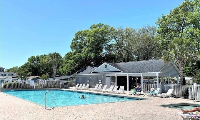 Garden City House | Oceanside Village 2-bedroom; 2 bath beach rental w/golf cart