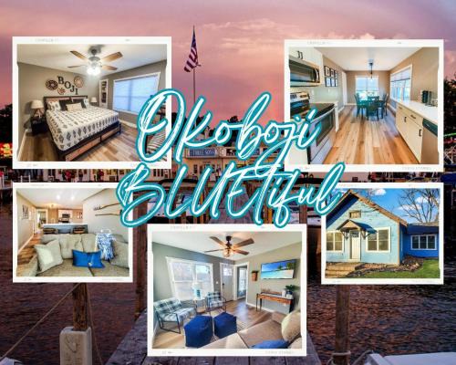 Arnolds Park Villa | Okoboji BLUEtiful Cottage