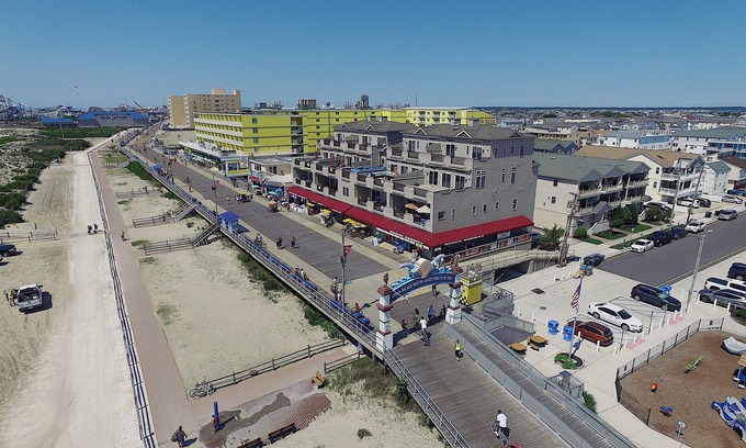 North Wildwood House | Panoramic Ocean Views, 2 Large Decks, and Direct Beach Access!